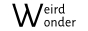 Weird Wonder - Amanda P.'s Blog banner